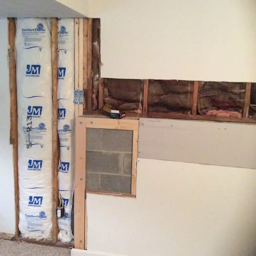 Wall insulation replacement during Odor Removal & Deodorization in Pearl